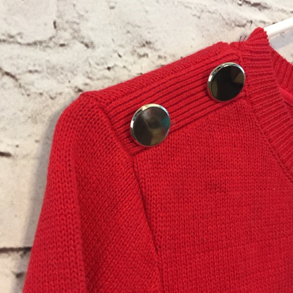 Women’s Nautical Style Sweater - Gold Lining (L) - Picture 3 of 7